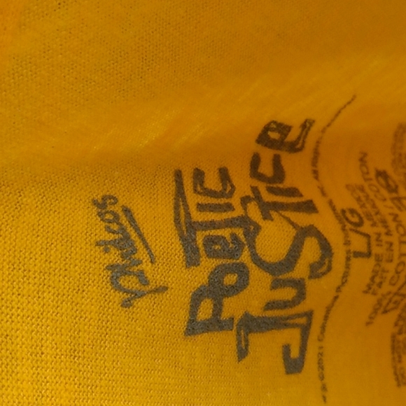 Nwt Poetic Justice Tupac Shirt (L) - Picture 4 of 4